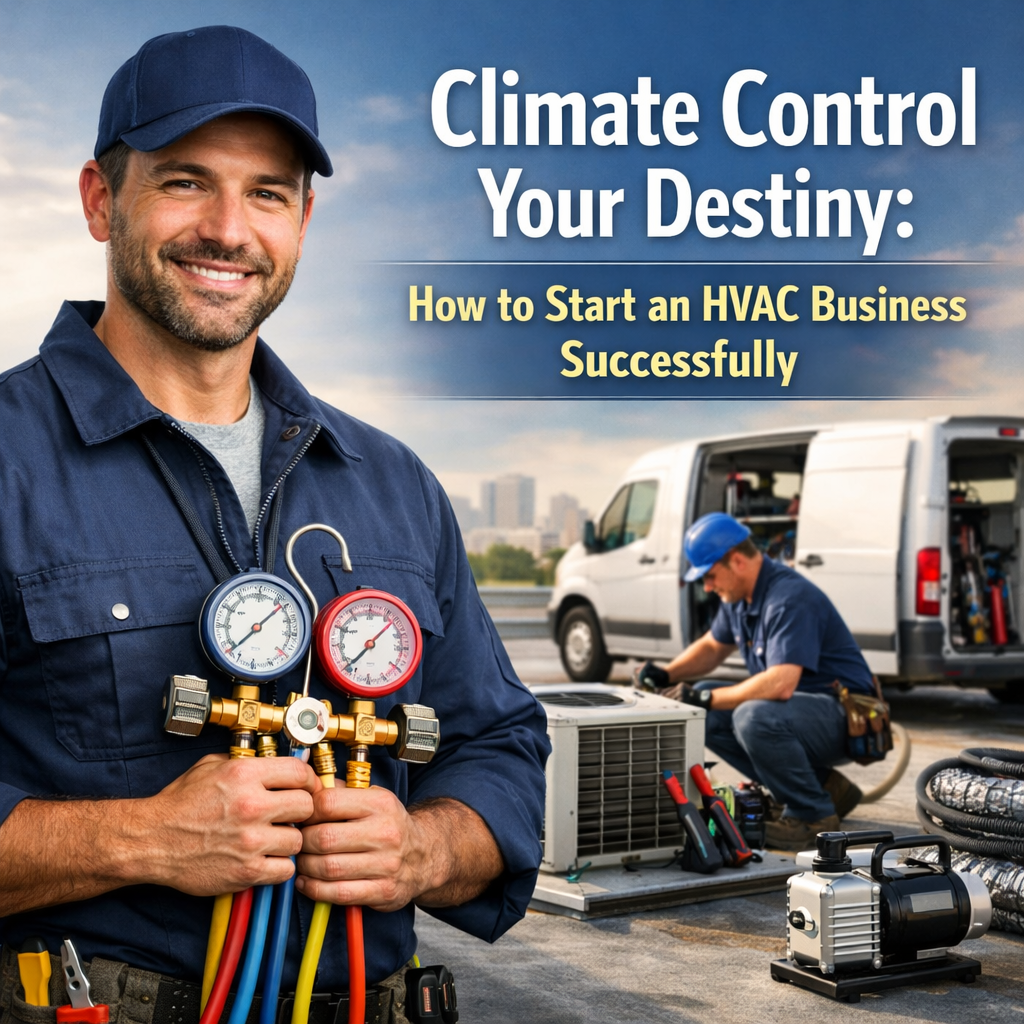 Climate Control Your Destiny: How to Start an HVAC Business Successfully